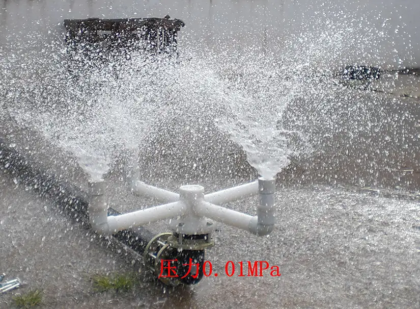 不同压力下的雾化效果